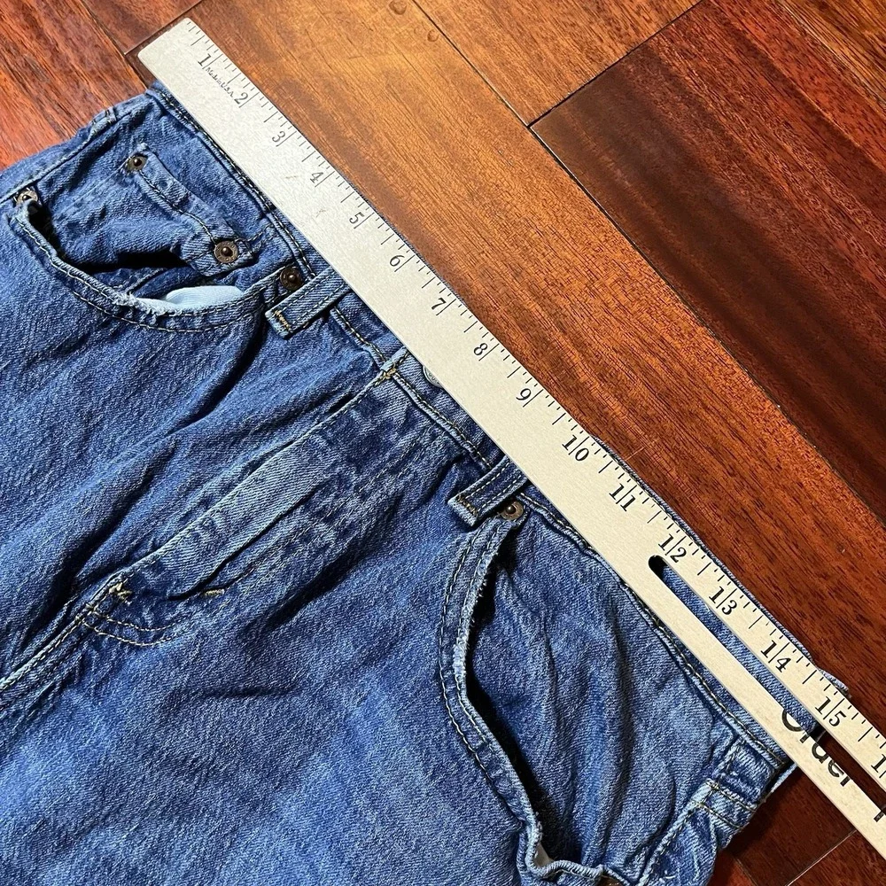Levis Jeans Mens 31x30 527 Blue Medium Wash Stretch Bootcut Denim Fits 30x30